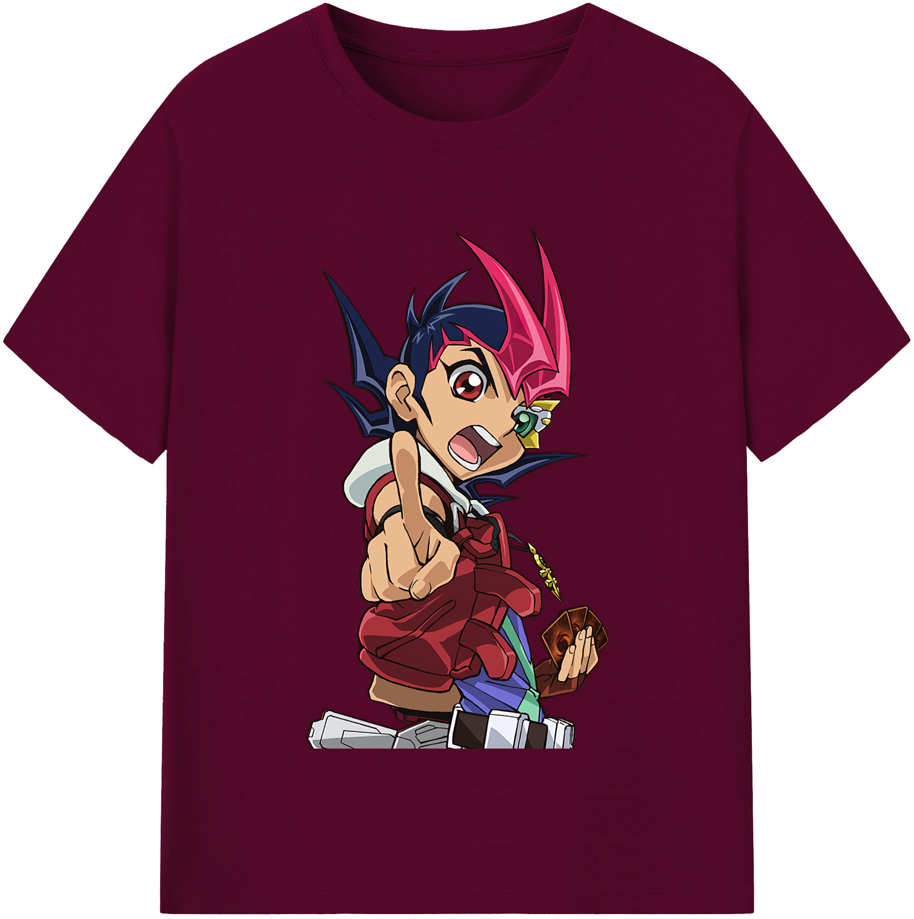 （画像用） 遊☆戯☆王 Yu-Gi-Oh! レディースカジュアルプリントTシャツ（綿100％）